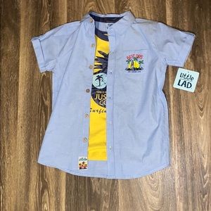 Little Lads NWT Button Down With Matching Shirt